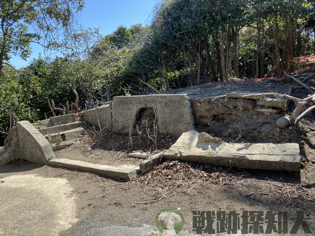 見張所跡(推定)の遺構 その1