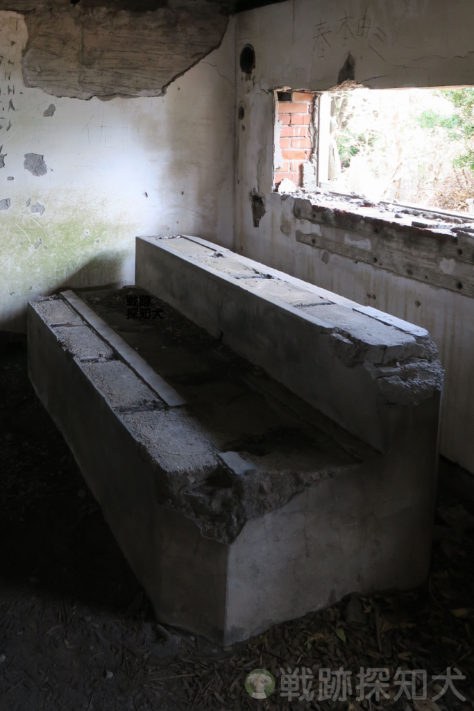 友ヶ島防備衛所のコンクリート台